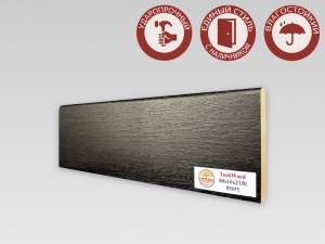Плинтус МДФ TeckWood цветной Венге (Wenge) 2150x80x10