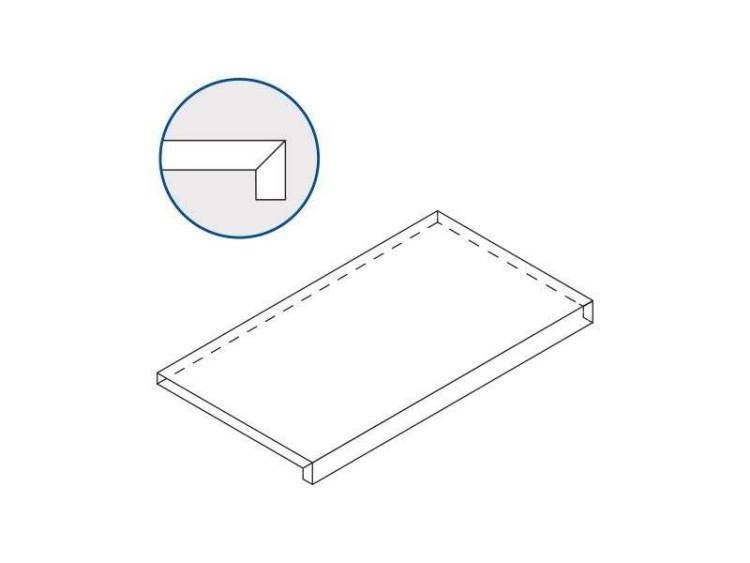 Ступень Italon Дистрикт X2 620070000709 Сэнд фронт. 33x60