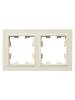 Рамка 2-постовая IEK Brite BR-M22-44-K10 бежевый фото 5