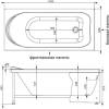 Акриловая ванна Aquanet Nord 160x70 фото 3