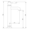 Смеситель для раковины Boch Mann Marbella XL BM8729 Хром фото 6