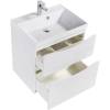 Тумба с раковиной BelBagno Marino H60 bianco lucido фото 5