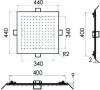 Верхний душ Remer SS357EFS44 фото 2