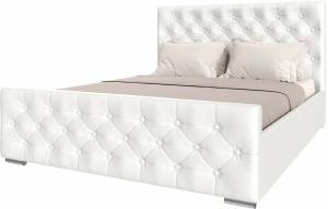 Кровать 1400х2000 НК-Мебель Интеро 72306751 Белый 110x149.4x220.5