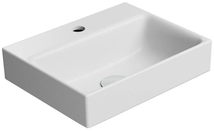 Раковина GSI Nubes 9684109 белый матовый, 40x32