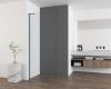Душевая перегородка Vincea Walk-In (Волк-Ин) VSW-7HA800CLGM профиль вороненая сталь, стекло прозрачное, 80x200 фото 2