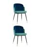 Набор из 2 стульев Stool Group Пенелопа FDC8054 FUT-70 + FUT-40 X2 мятный