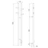 Полотенцесушитель электрический Vincea VTD-1D2BE 25х130, матовый черный, таймер фото 5