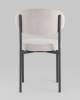 Набор из 4 стульев Stool Group Бриф SN AV 477-C81-7016-K X4 светло-серый каркас антрацитовый муар, велюр фото 5