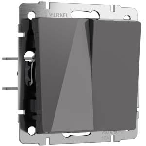 Выключатель двухклавишный Werkel W1122044