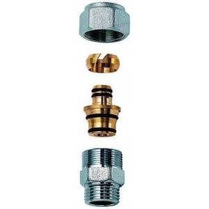 Переходник FAR 1/2 НР - обжим 16х2