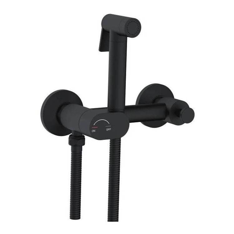 Гигиенический душ RGW Shower Panels 581408216-04 SP-216B, черный, со смесителем