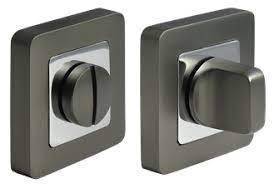 Сантехнический фиксатор Morelli MH-WC-S (квадратный) MH-WC-S55 GR/PC (Графит/полир хром)