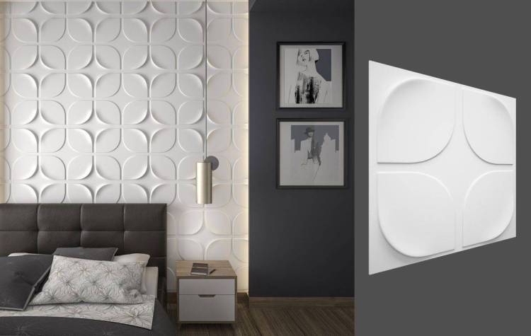 Гипсовая панель Deco Line Modern M-20 60x2.8x60