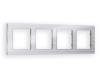 Рамка 4-постовая Ambrella Volt Alfa Platos AF550104