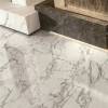 Керамогранит Zodiac Ceramica Statuario MN019AP271206 White Polished 6mm 120x270 фото 2