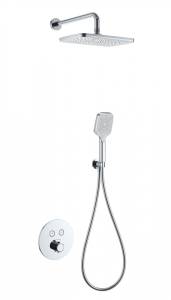 Душевой комплект Wonzon & Woghand WW-D2017-A-CR с термостатом, хром