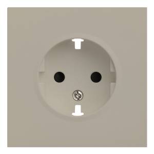Лицевая панель для розетки 2к+з Rikett 35632 LT латте
