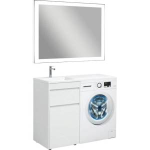 Мебель для ванной Aquanet Токио 48 1 ящик, с бельевой корзиной