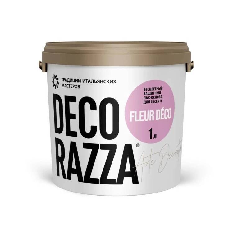 Декоративный лак Decorazza Fleur Deco Base incolore 0.4 л