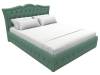 Интерьерная кровать Лига Диванов Герда 123592 зеленый 160x200 фото 4