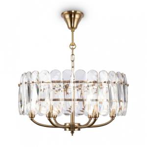 Подвесная люстра Maytoni Suite MOD122PL-06BS Латунь