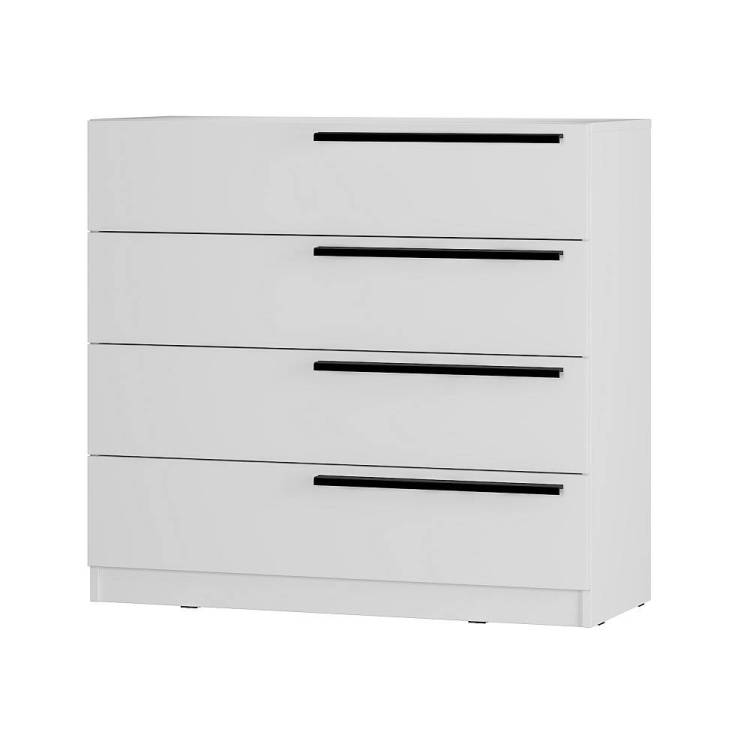 Комод БТС МЕБЕЛЬ Айрон КМ-02 00-00164708 белый