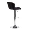 Стул барный Tetchair Biaggio (mod. KY717) 19768 черный, хром фото 3