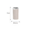 Стакан Fixsen Round Beige FX-452-3 бежевый фото 2