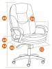 Кресло компьютерное Tetchair Comfort LT 19380 коричневый фото 12