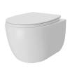 Унитаз подвесной Watersense Amelia Vortex W00157 безободковый, сиденье микролифт фото 2