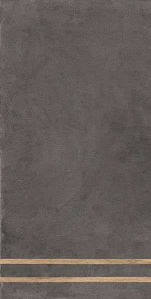 Керамогранит Fioranese Sfrido SFL624R 2LINES Cemento4 Nero naturale 60x120