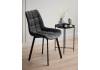 Стул на металлокаркасе Notta Челси 360 П 632465 Темно-серый (zd 995) / черный np фото 2