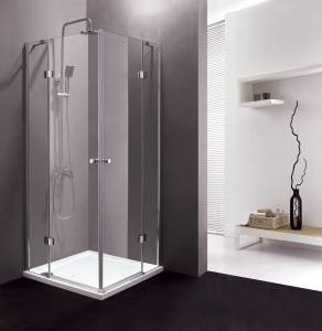 Душевой уголок Cezares VERONA-W-A-2-90-C-Cr профиль хром, стекло прозрачное, 90x90x195