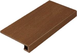 Ступень Italon Серфейс 620070000683 Кортен Угловая Левая 33x60