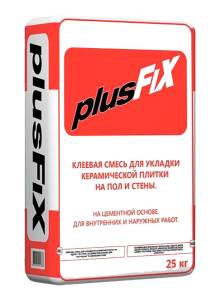 Клей для плитки Litokol PlusFix цементный серый 25 кг