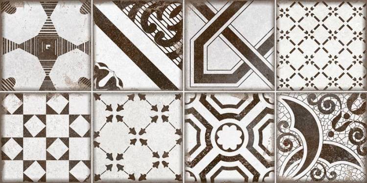 Керамическая плитка Alma Ceramica Boho TWU2550BOH17 рельефная 249x500x8