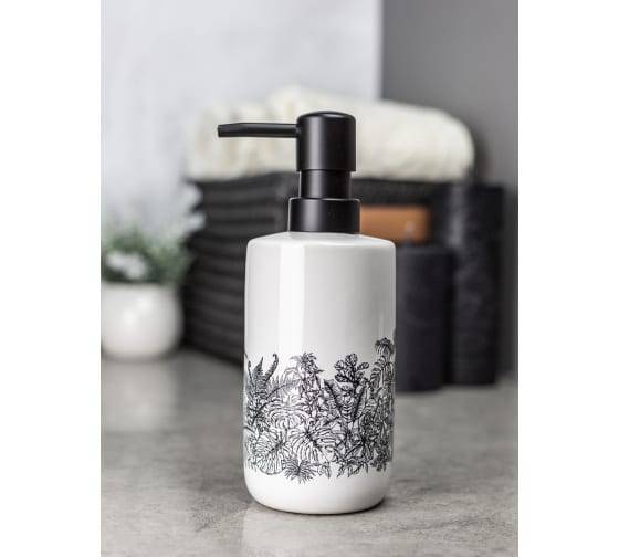 Дозатор для жидкого мыла Bath Plus Tropico W-CE2627AA-LD белый