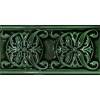 Бордюр Cevica Plus Classic 10 Esmeralda (Craquele) 15x7.5