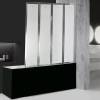 Шторка на ванну Cerutti Spa Bouna 130 см, профиль хром