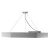 Подвесной светодиодный cветильник Geometria ЭРА Hexagon SPO-122-W-40K-066 66Вт 4000К белый Б0050552 фото 4
