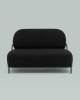 Диван Stool Group Стоун vd-dv-stone-f14 рогожка черный фото 5