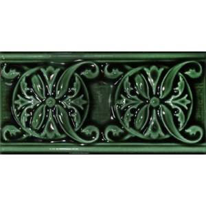 Бордюр Cevica Plus Classic 10 Esmeralda (Craquele) 15x7.5
