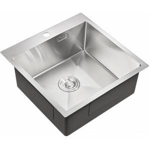 Мойка кухонная Milacio Steel Denia 51 MC.77480 сталь нержавеющая
