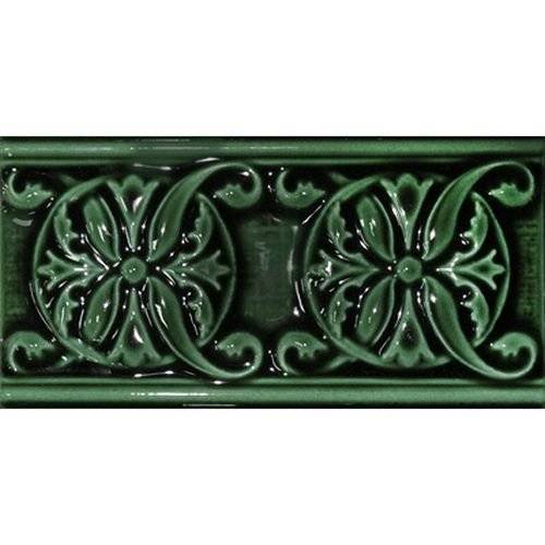 Бордюр Cevica Plus Classic 10 Esmeralda (Craquele) 15x7.5