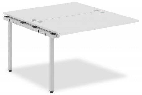 Стол приставной Skyland Xten-S 00-07072497 Белый/Алюминий