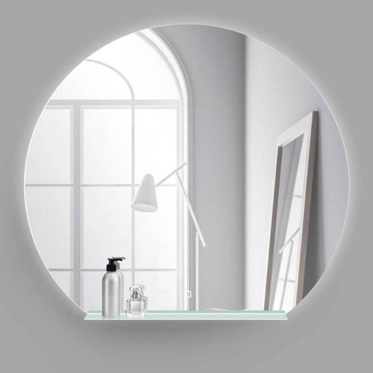 Зеркало круглое BelBagno SPC-RNG-1000-LED-TCH-MENS с полкой