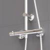 Душевая стойка Dorff Futura D0710500 с ТМС смесителем, хром фото 8