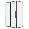 Душевой уголок Grossman Cosmo 120.K33.02.1110.21.00 профиль черный матовый, стекло прозрачное, 110x100x195