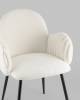 Стул Stool Group Wave Stripes VC006 FL 0917-0006/Fl-100 seat DUAL белый, букле фото 10